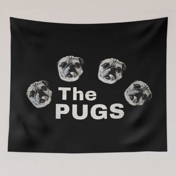 Item preview, Pugs Lover Vintage Style designed and sold by Scaryzz.