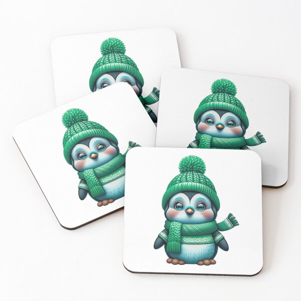 Item preview, Cute Penguin - Green designed and sold by StefAnimal.