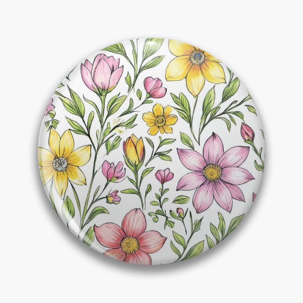 Item preview, Floral pattern. Field of flowers. designed and sold by MagelliShop.
