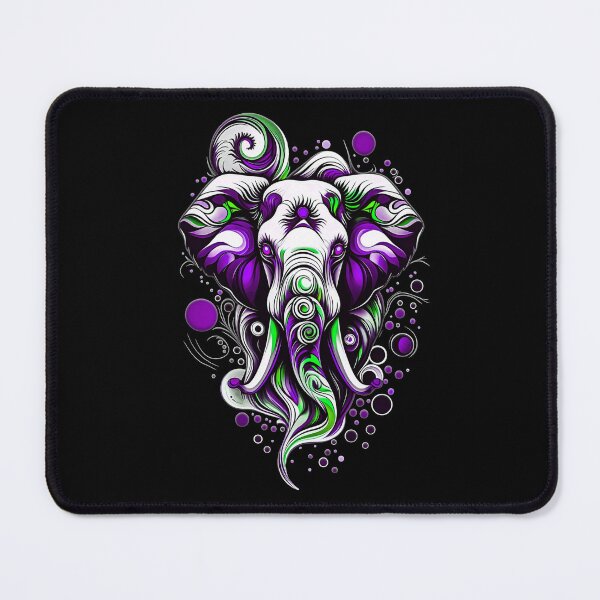 Item preview, Elephant Art - Purple designed and sold by StefAnimal.