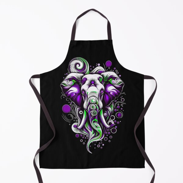 Item preview, Elephant Art - Purple designed and sold by StefAnimal.