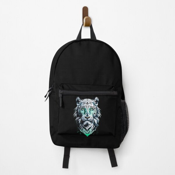 Item preview, White Tiger Abstract - Green designed and sold by StefAnimal.