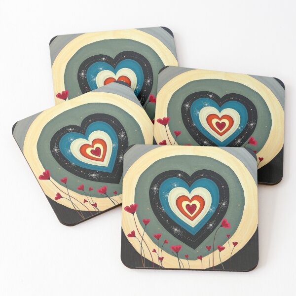 Item preview, Hearts and poppies  designed and sold by Awesome Things.