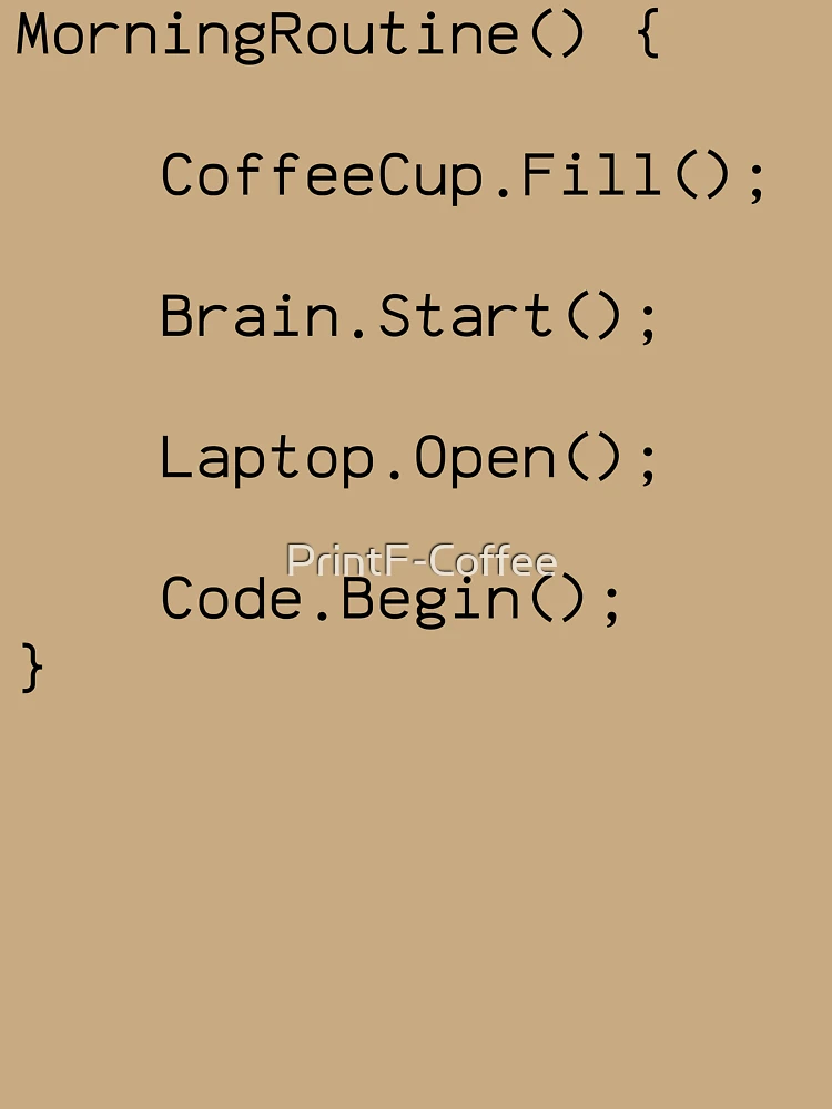Thumbnail 6 of 6, Premium Oversized Sweatshirt, Morning Routine Code Design - Programmer Gift designed and sold by PrintF-Coffee.