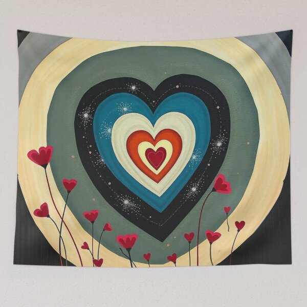 Item preview, Hearts and poppies  designed and sold by Awesome Things.