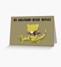 Abra Greeting Card