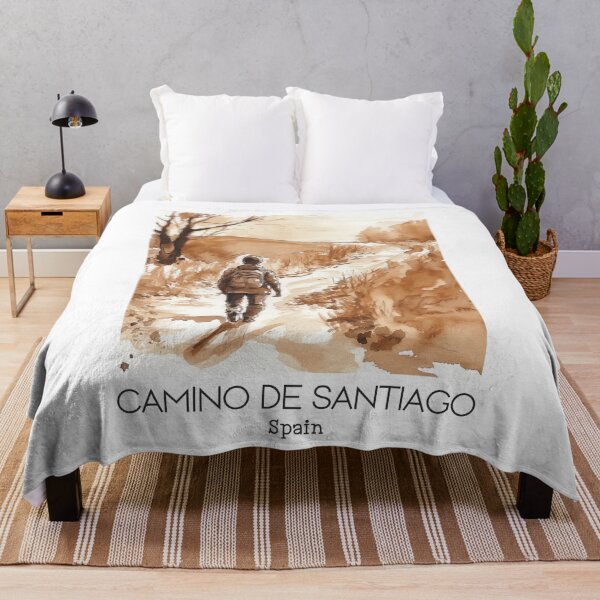 Item preview, A Vintage Travel Art of Camino de Santiago - Spain designed and sold by GoodOldVintage.