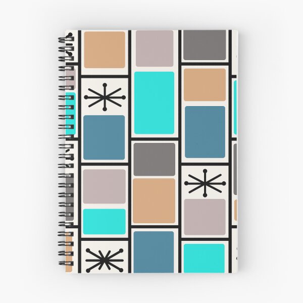 Item preview, 1950s Atomic Age Rectangles Starbursts designed and sold by thepixelgarden.