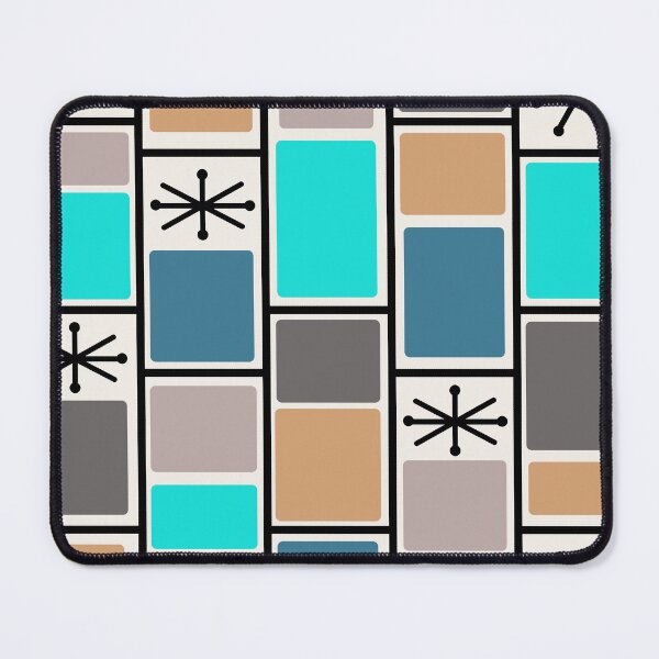 Item preview, 1950s Atomic Age Rectangles Starbursts designed and sold by thepixelgarden.