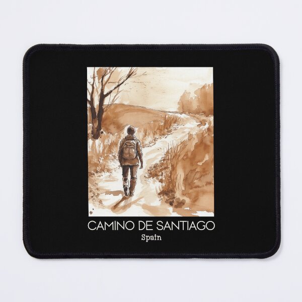 Item preview, A Vintage Travel Art of Camino de Santiago - Spain designed and sold by GoodOldVintage.