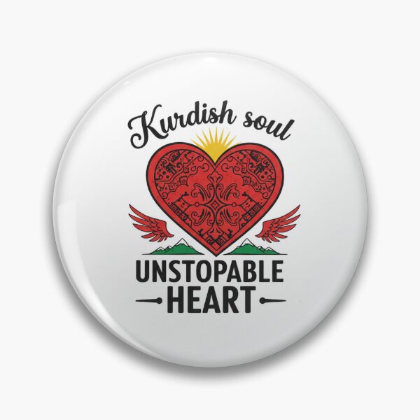 Item preview, Kurdish Soul, Unstoppable Heart | Freedom Spirit T-Shirt designed and sold by DaDesgin.