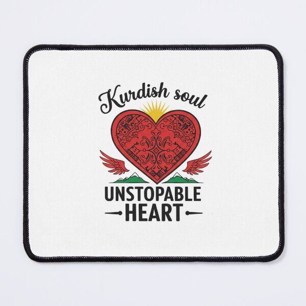 Item preview, Kurdish Soul, Unstoppable Heart | Freedom Spirit T-Shirt designed and sold by DaDesgin.