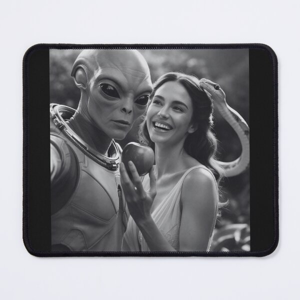 Item preview, Alien Selfie with Eve and the Apple designed and sold by StaggDevon.