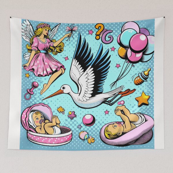Item preview, Baby wall paper #13 designed and sold by Helios Be. Lavsh.