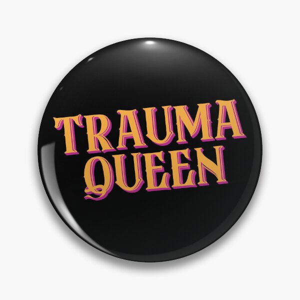 Item preview, Trauma Queen - Retro style  designed and sold by Scaryzz.