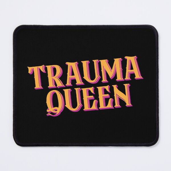 Item preview, Trauma Queen - Retro style designed and sold by Scaryzz.