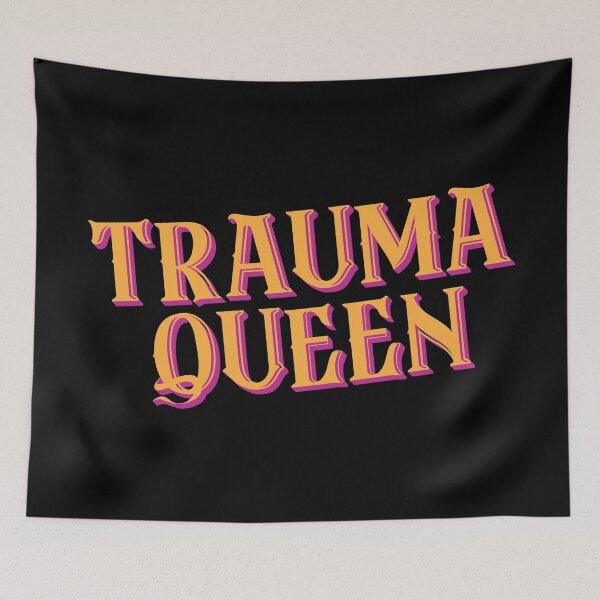 Item preview, Trauma Queen - Retro style  designed and sold by Scaryzz.