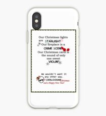 Sherlock Weihnachtskarte iPhone-Hülle & Cover
