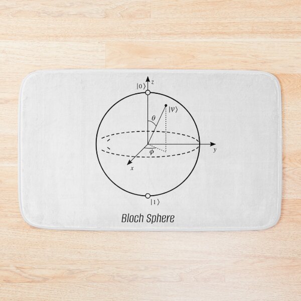 Item preview, Quantum Computing T-Shirt – Bloch Sphere Geometric Representation designed and sold by paulo silveira.