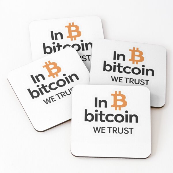 Item preview, In Bitcoin we trust design designed and sold by Motivated Sensei.