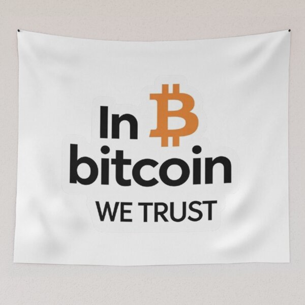 Item preview, In Bitcoin we trust design designed and sold by Motivated Sensei.