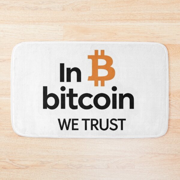 Item preview, In Bitcoin we trust design designed and sold by Motivated Sensei.