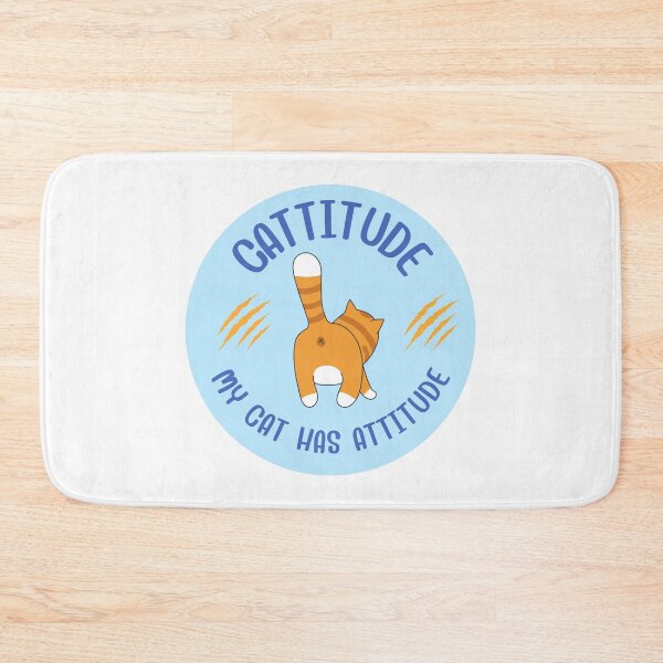 Item preview, My cat has cattitude  designed and sold by BritishDelights.