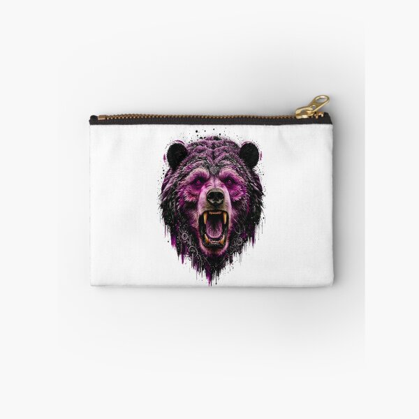 Item preview, Bear Abstract Art - PINK designed and sold by StefAnimal.