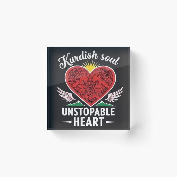 Item preview, Kurdish Soul, Unstoppable Heart | Freedom Spirit T-Shirt designed and sold by DaDesgin.