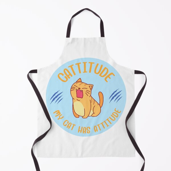 Item preview, My cat has cattitude designed and sold by BritishDelights.