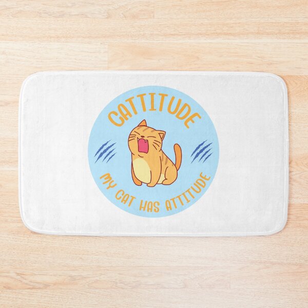 Item preview, My cat has cattitude  designed and sold by BritishDelights.