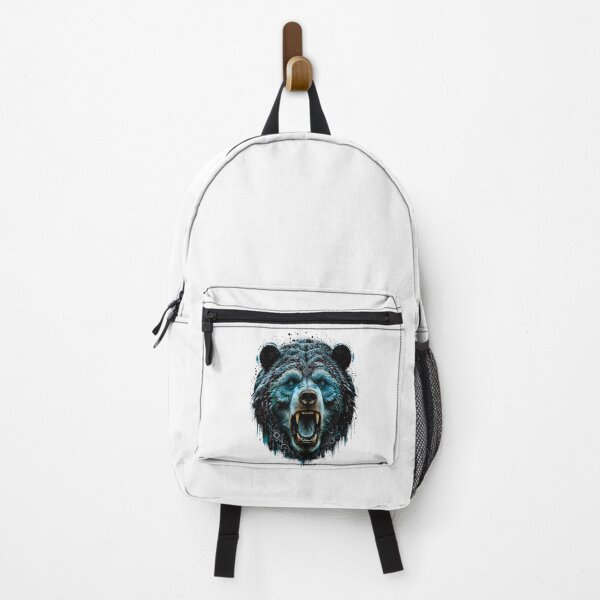 Item preview, Bear Abstract Art - BLUE designed and sold by StefAnimal.
