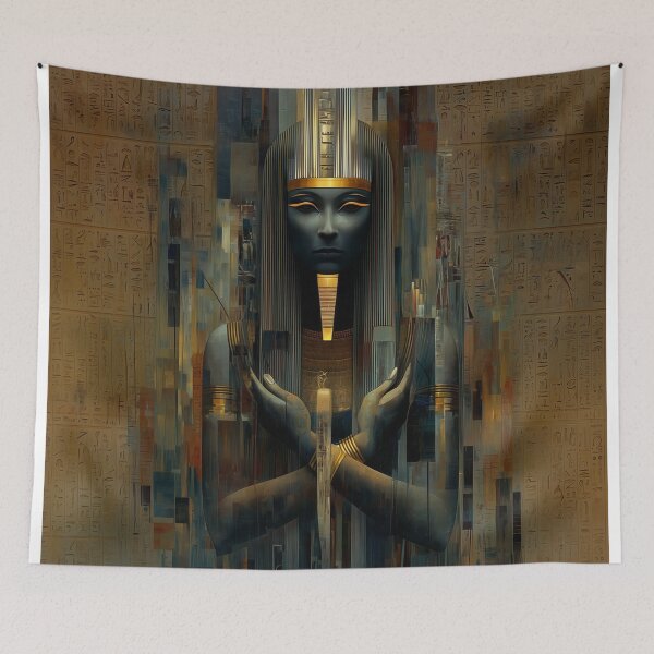 Item preview, Seshat Educates Man designed and sold by SurrealeyeSEA.
