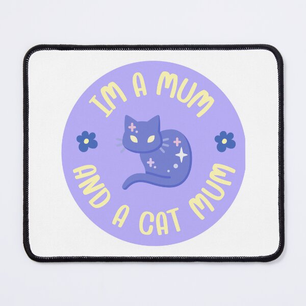 Item preview, I’m a mum and a cat mum designed and sold by BritishDelights.