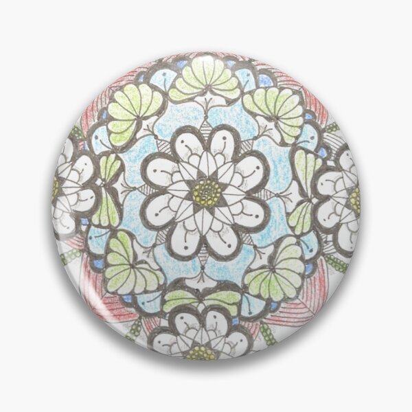 Artikelvorschau, Mandala 23 in Farbe entworfen und verkauft von DancingMandalas.