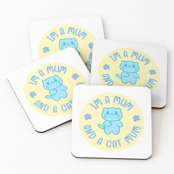 Item preview, I’m a mum and a cat mum designed and sold by BritishDelights.