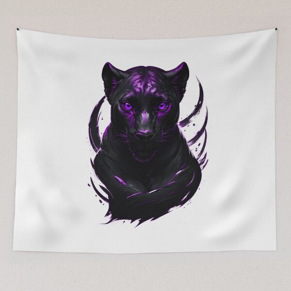 Item preview, Panther - PURPLE designed and sold by StefAnimal.