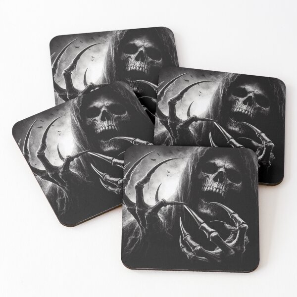 Item preview, Dark Goth Reaper Art designed and sold by TheDarkWardrobe.