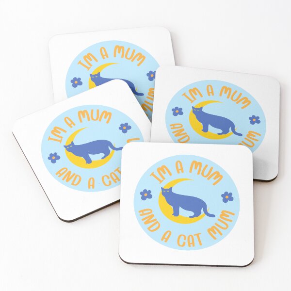 Item preview, I’m a mum and a cat mum designed and sold by BritishDelights.