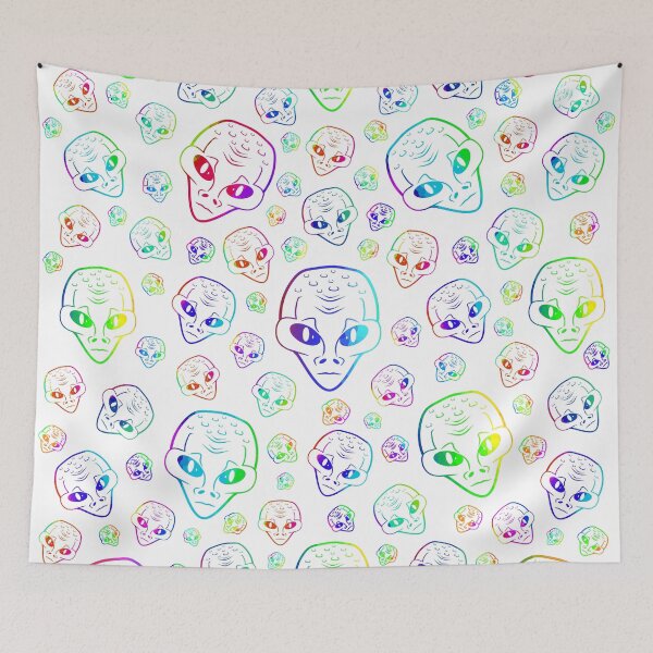 Item preview, Alien Invasion, Alien Head designed and sold by Sartoris Art.