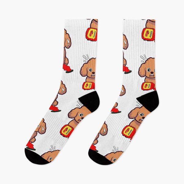 Item preview, Funny Brown Dog Spilled Tomato Ketchup designed and sold by Pet Station.