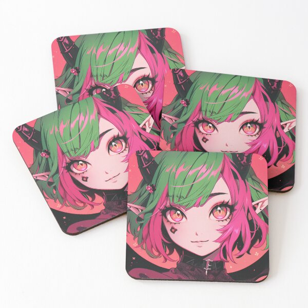 Item preview, Mischievous Devil Anime Girl designed and sold by bubblegoth.