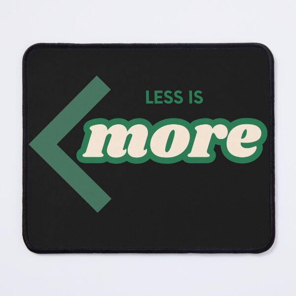 Item preview, less is more designed and sold by upupupshop.