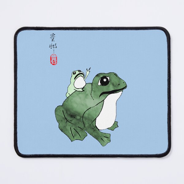 Item preview, Big and Little Japanese Frogs designed and sold by Pixelchicken.