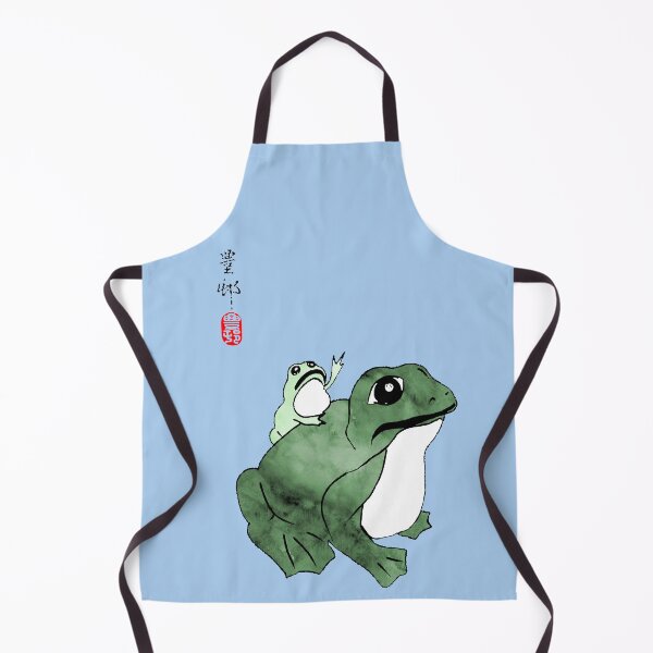 Item preview, Big and Little Japanese Frogs designed and sold by Pixelchicken.