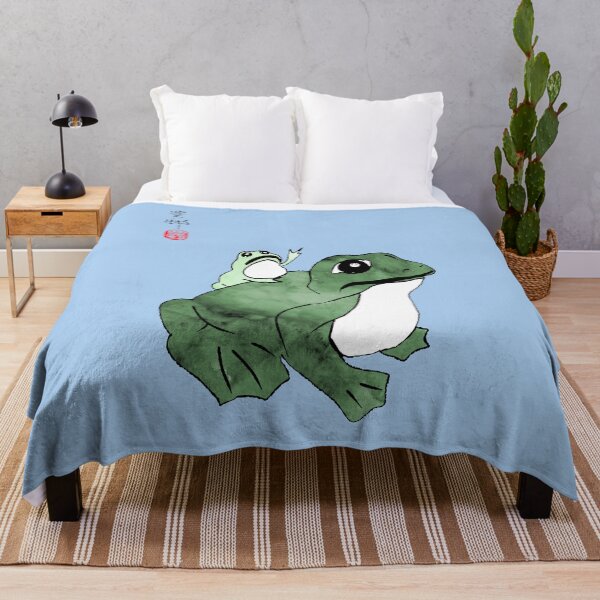 Item preview, Big and Little Japanese Frogs designed and sold by Pixelchicken.