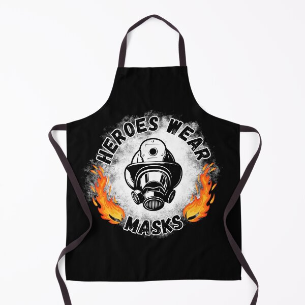 Item preview, heroes wear masks firefighter designed and sold by NatGrafika.