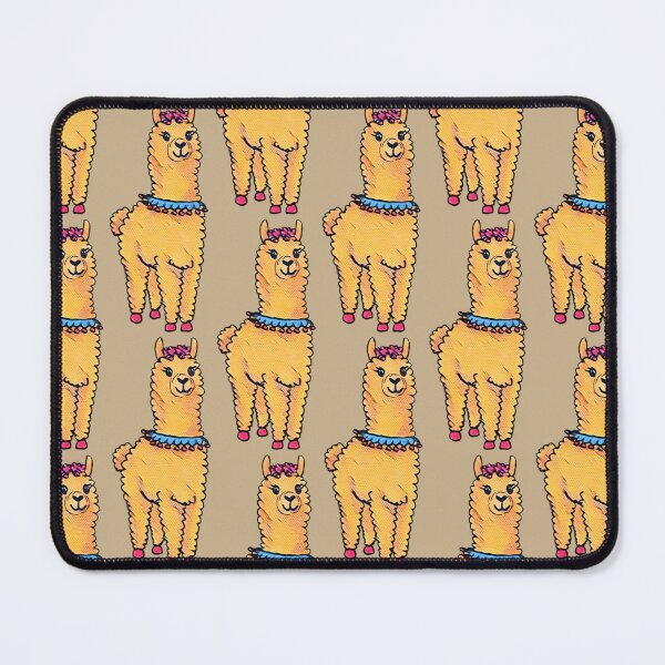 Item preview, Happy Llama – Comic Style with Pop Art Vibes (Beige) designed and sold by Vision Illustrated.