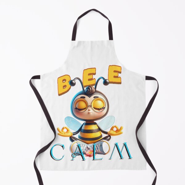 Item preview, Bee Calm – Cute Meditating Bee Design | Mindfulness & Relaxation Art designed and sold by MTeesGA.