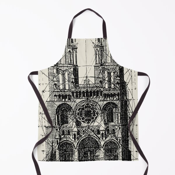 Item preview, Architectural Golden Mean Laon Cathedral France designed and sold by Pixelchicken.